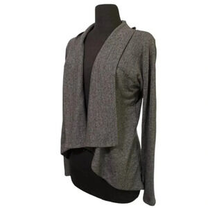 Athleta open Draped Cardigan Gray XS
